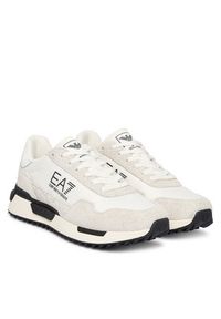 EA7 Emporio Armani Sneakersy 7X000380 AF19175 MZ018 Biały. Kolor: biały. Materiał: skóra #4