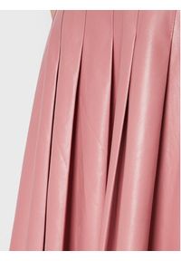 TwinSet - TWINSET Spódnica plisowana 231TP2090 Różowy Regular Fit. Kolor: różowy. Materiał: wiskoza #5