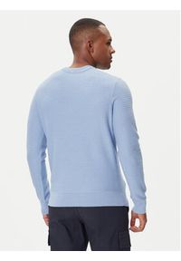 BOSS Sweter Anion_S 50527584 Granatowy Regular Fit. Kolor: niebieski. Materiał: bawełna #4
