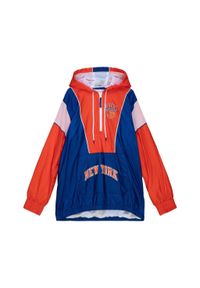 Mitchell & Ness - Kurtka wodoodporna New York Knicks NBA Highlight Reel. Kolor: niebieski #1