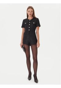 BARDOT - Bardot Kombinezon Estelle 60098PB Czarny Regular Fit. Kolor: czarny. Materiał: syntetyk