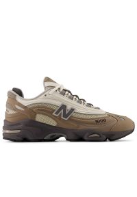 Buty unisex New Balance M1000C - brązowe. Kolor: brązowy. Materiał: materiał, skóra. Szerokość cholewki: normalna