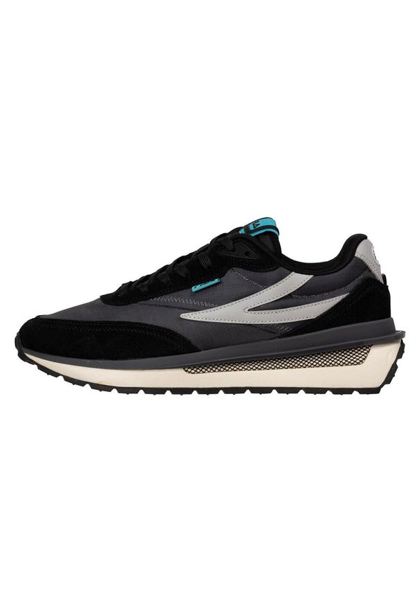 Buty do chodzenia męskie Fila Reggio. Kolor: czarny. Materiał: skóra, tkanina, zamsz, materiał, syntetyk. Sport: turystyka piesza