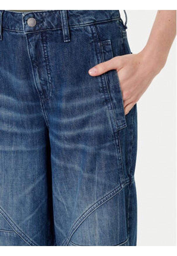 Guess Jeansy W5YA2F D5R0D Niebieski Baggy Fit. Kolor: niebieski