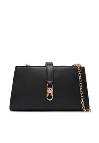TOMMY HILFIGER - Tommy Hilfiger Torebka Th Libre Chain Crossover AW0AW18614 Czarny. Kolor: czarny. Materiał: skórzane #6