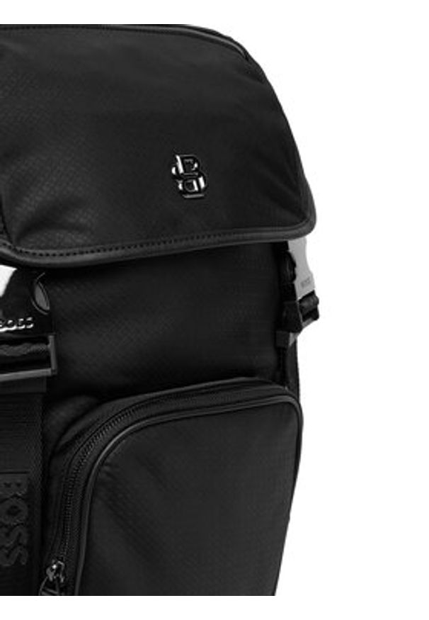 BOSS Plecak B Icon 50558287 Czarny. Kolor: czarny. Materiał: materiał