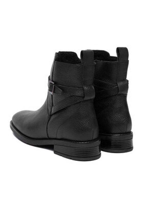 Lasocki Botki CEO-WI23-ALEGRA-02 Czarny. Kolor: czarny. Materiał: skóra