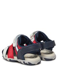 Geox Sandały B Sandal Flaffee Boy B4559B 08515 C0735 M Granatowy. Kolor: niebieski