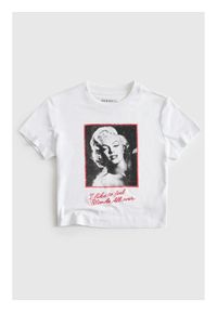 Guess T-Shirt 182713 Biały Classic Fit. Kolor: biały #1