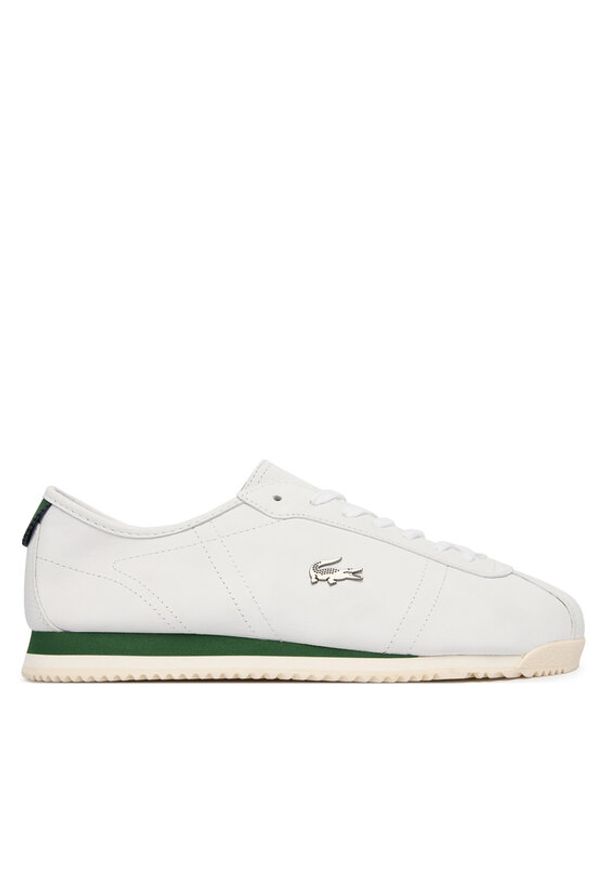 Lacoste Sneakersy Club-Low 51SMA0138 Biały. Kolor: biały. Materiał: skóra