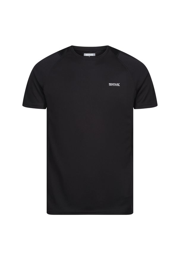 Regatta - T-shirt Męski Virda IV. Kolor: czarny