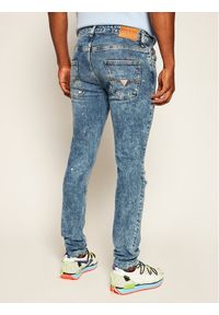 Guess Jeansy Skinny Fit Chris M0YA27 D44F1 Niebieski Skinny Fit. Kolor: niebieski. Materiał: jeans #5