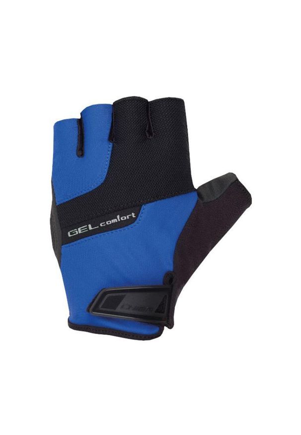 CHIBA - Rękawiczki rowerowe męskie Chiba Gel Comfort. Kolor: niebieski, wielokolorowy, czarny. Sport: kolarstwo