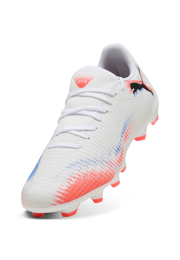 Puma - Korki FUTURE 8 PLAY FG/AG PUMA White. Szerokość cholewki: normalna. Sport: piłka nożna