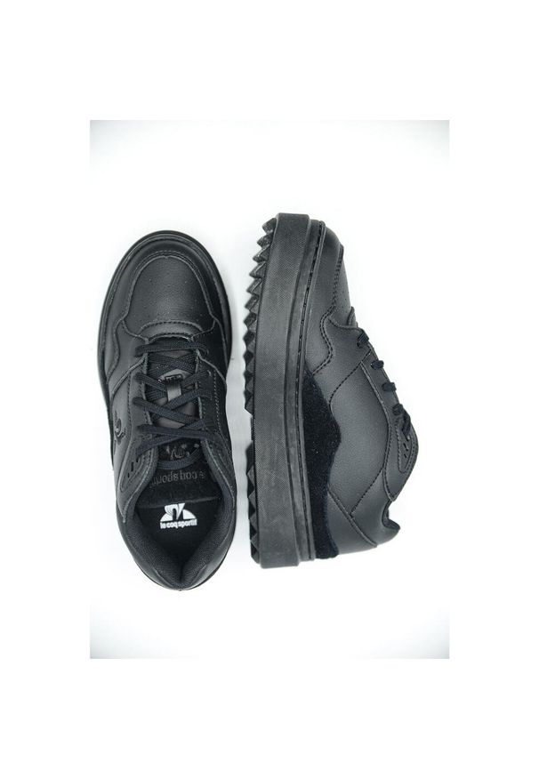 Buty Le Coq Sportif Lcs T2000, Kobiety. Kolor: czarny. Materiał: skóra, materiał. Sport: turystyka piesza