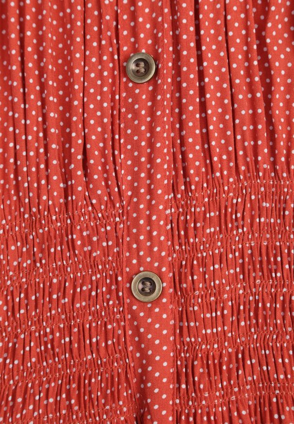 Renee - Czerwona Sukienka Kilroy. Kolor: czerwony. Długość rękawa: bez rękawów. Sezon: lato. Typ sukienki: rozkloszowane. Styl: boho. Długość: maxi