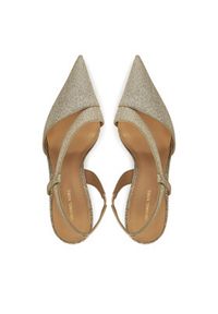 MICHAEL Michael Kors Sandały Jaida 40S5JDMP1M Złoty. Kolor: złoty. Materiał: skóra
