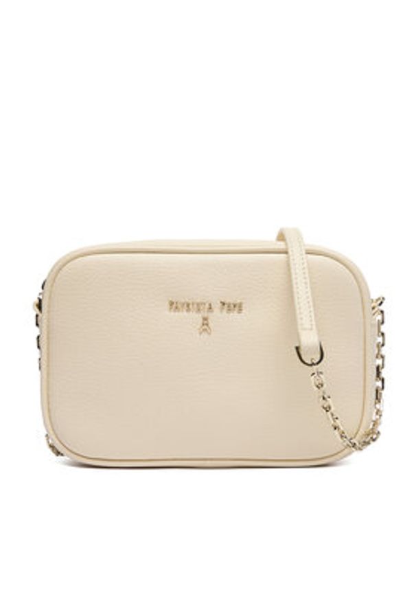 Patrizia Pepe Torebka CB0071/L001-W405 Écru. Kolor: kremowy. Materiał: skórzane