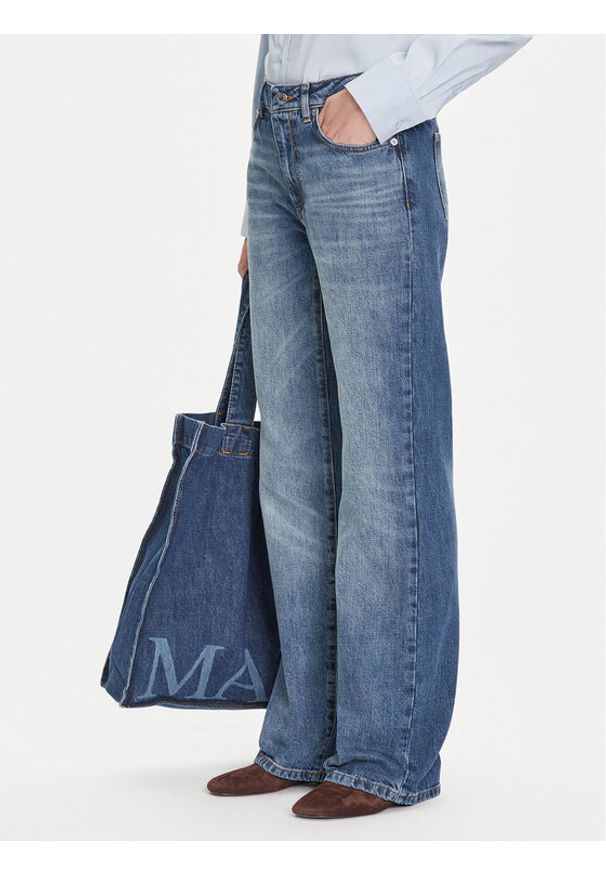 MAX&Co. Jeansy Cablo 2526186081200 Niebieski Regular Fit. Kolor: niebieski