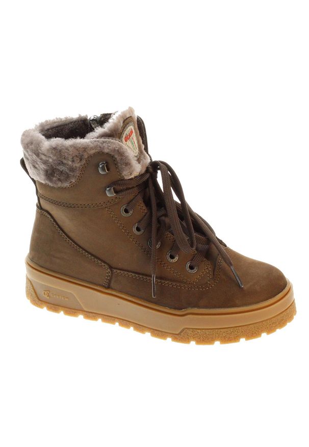 Damskie buty zimowe Olang Musa. Kolor: brązowy. Sezon: zima