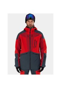 FUNDANGO - Kurtka Męska Fundango Rigel ECO 3L. Kolor: czerwony, szary, wielokolorowy. Materiał: materiał. Sezon: zima. Sport: narciarstwo #1