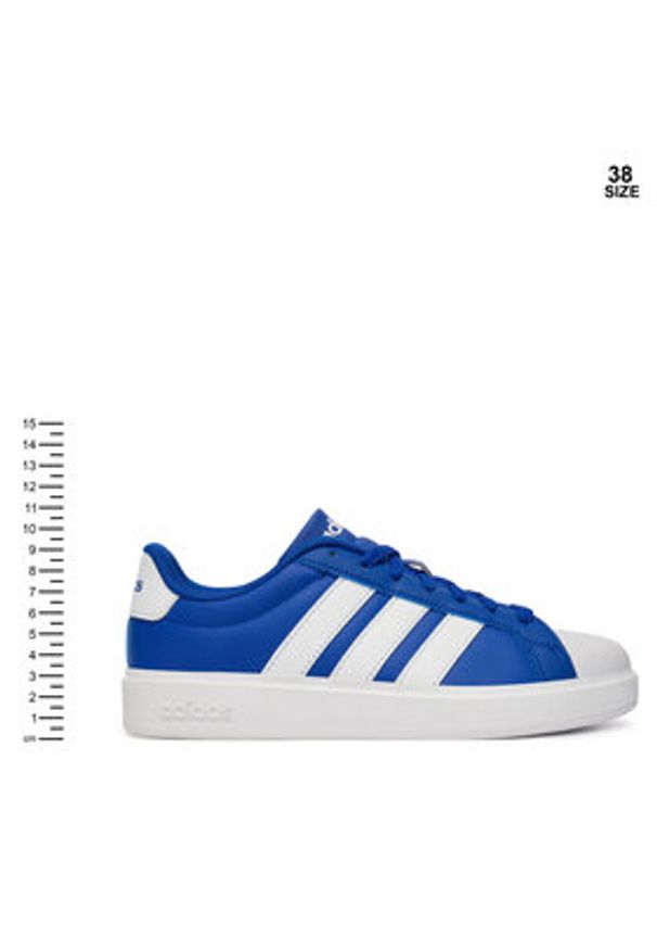 Adidas - adidas Sneakersy Streettalk JQ8611 Niebieski. Kolor: niebieski. Materiał: skóra