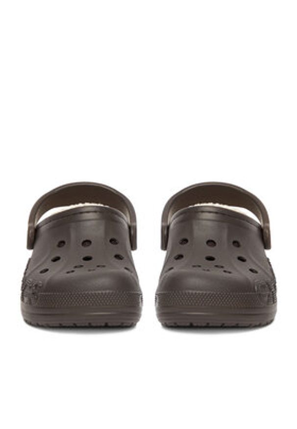 Crocs Klapki C-BAYA LINED CLOG 205969-206 Brązowy. Kolor: brązowy