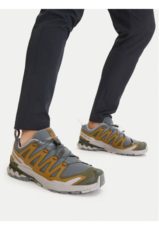 salomon - Salomon Trekkingi Xa Pro 3D V9 L49229900 Kolorowy. Materiał: materiał. Wzór: kolorowy. Sport: turystyka piesza