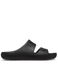 Klapki Crocs Classic V2 209403-001 - czarne. Kolor: czarny. Materiał: materiał. Sezon: lato. Obcas: na platformie