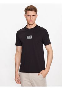 Calvin Klein T-Shirt Gloss Stencil K10K111528 Czarny Regular Fit. Kolor: czarny. Materiał: bawełna