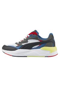 Buty do chodzenia męskie Puma Xray Speed. Zapięcie: sznurówki. Kolor: biały, wielokolorowy, czarny. Materiał: materiał, syntetyk, tkanina. Szerokość cholewki: normalna. Sport: turystyka piesza