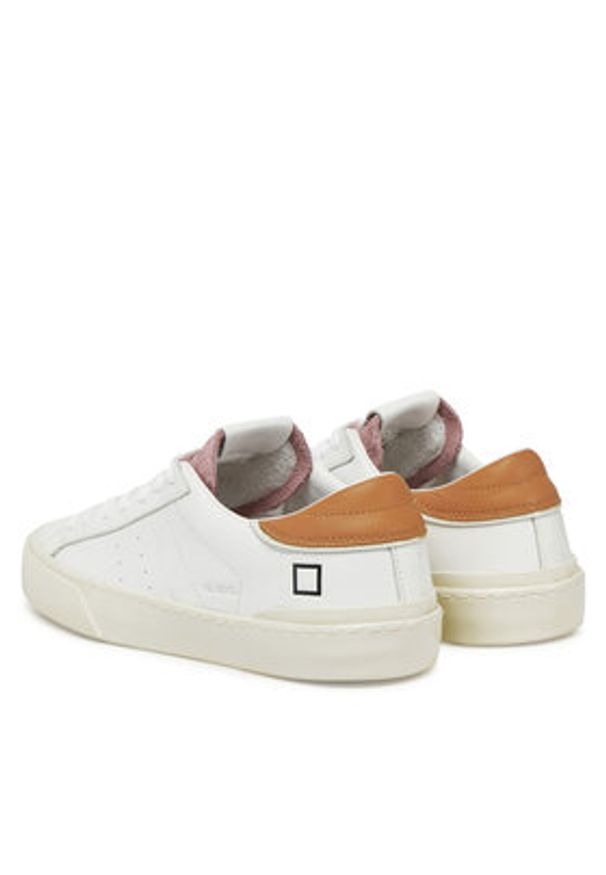 D.A.T.E. Sneakersy Hill Low W421-HL-MX Biały. Kolor: biały. Materiał: skóra