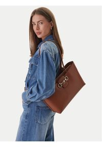 Guess Torebka Janie HWVG99 10230 Brązowy. Kolor: brązowy. Materiał: skórzane #1
