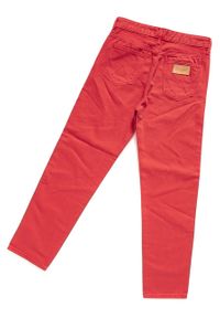 Wrangler - SPODNIE WRANGLER DAMSKIE CROPPED STRAIGHT RED W229DM23K. Materiał: materiał #5