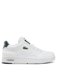 Lacoste Sneakersy T-Clip 0121 1 Suj 7-42SUJ00041R5 Biały. Kolor: biały. Materiał: skóra