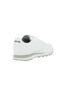 Buty do chodzenia męskie Reebok CL Lthr. Zapięcie: sznurówki. Kolor: szary, biały, wielokolorowy. Materiał: materiał, syntetyk, tkanina, skóra. Szerokość cholewki: normalna. Sport: turystyka piesza
