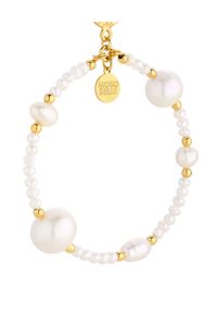 MOKOBELLE - Kolczyki z perłami Vivienne. Materiał: pozłacane. Kolor: biały. Kamień szlachetny: perła #3