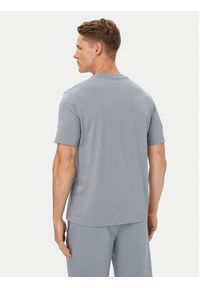 BOSS T-Shirt Structure Logo 50566883 Szary Regular Fit. Kolor: szary. Materiał: bawełna #2