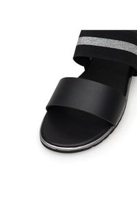 Clara Barson Sandały WS6262-05 Czarny. Kolor: czarny. Materiał: materiał #2