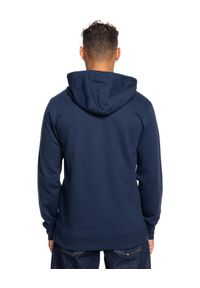 Quiksilver - Bluza z kapturem dla Mężczyzn BASIC Niebieski. Typ kołnierza: kaptur. Kolor: niebieski. Materiał: materiał, poliester, bawełna