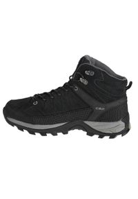 Buty trekkingowe męskie, CMP Rigel Mid. Kolor: czarny. Materiał: materiał, syntetyk, tkanina, skóra. Sport: turystyka piesza #2