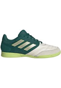 Adidas - Buty piłkarskie adidas Top Sala Competition In Jr IE1555 zielone. Zapięcie: sznurówki. Kolor: zielony. Materiał: materiał, syntetyk, skóra, guma. Szerokość cholewki: normalna. Sport: piłka nożna #4