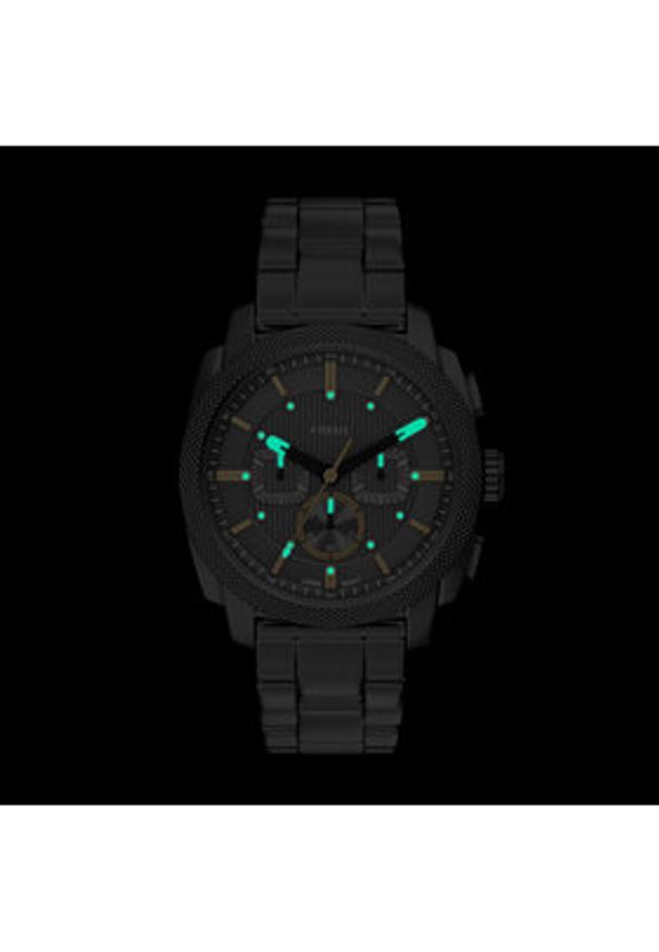 Fossil Zegarek Machine Chrono FS6160 Szary. Kolor: szary