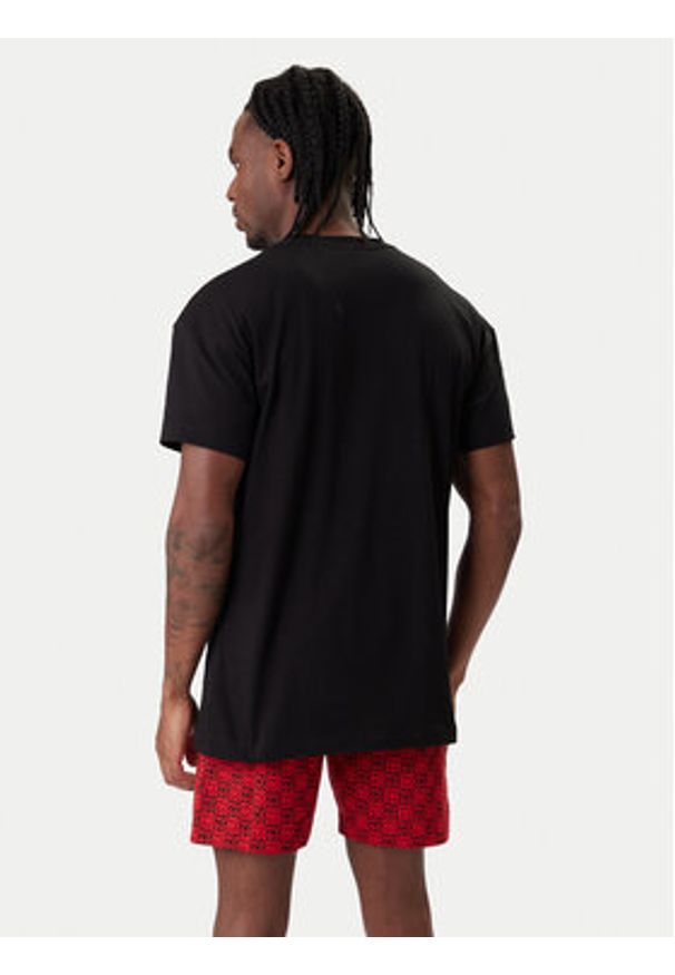 Hugo - HUGO Piżama Aaron 50556777 Czerwony Regular Fit. Kolor: czerwony. Materiał: bawełna