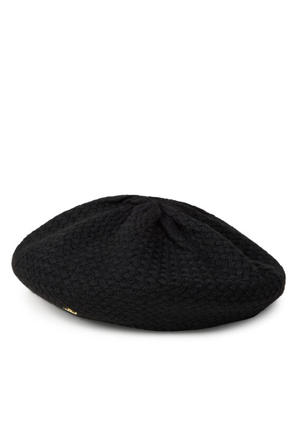 Lauren Ralph Lauren - LAUREN RALPH LAUREN Beret 454P04489001 Czarny. Kolor: czarny. Materiał: materiał, poliester