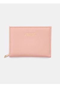 Sinsay - Mały portfel z napisem - różowy. Kolor: różowy. Wzór: napisy #1