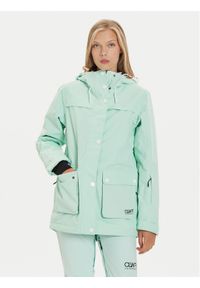 Colourwear Kurtka narciarska 7010318 Zielony Regular Fit. Kolor: zielony. Materiał: syntetyk. Sport: narciarstwo