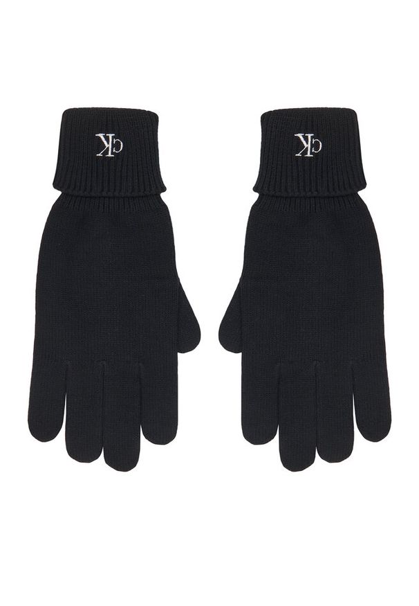 Rękawiczki Damskie Calvin Klein. Kolor: czarny