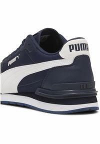 Puma - Sneakersy nylonowe unisex ST Runner v4 PUMA Club Navy White Blue. Kolor: biały, niebieski, wielokolorowy. Materiał: syntetyk, materiał #2