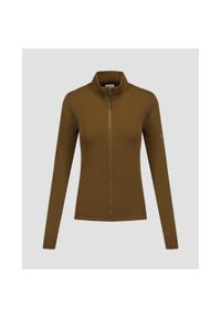 Bluza damska Dolomite Latemar Zip Fleece. Kolor: zielony